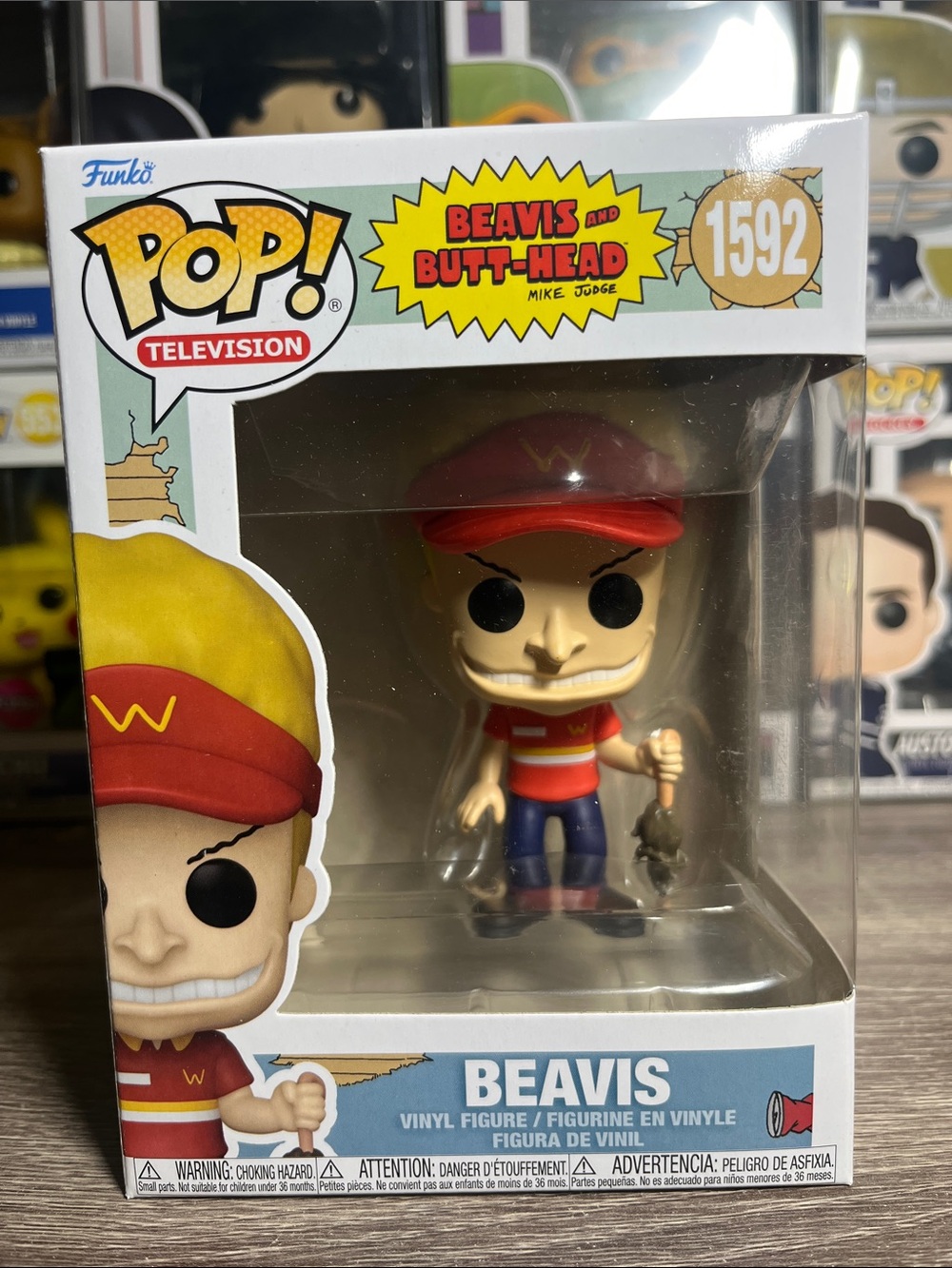 Funko Pop! Beavis in Red Cap and Yellow Hair